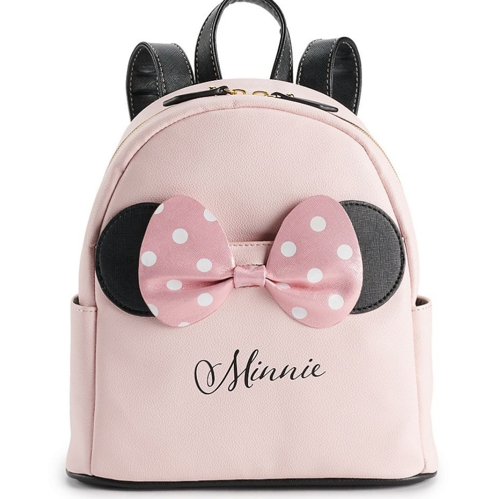 NWT Dani Minnie Mouse Pink Mini Backpack